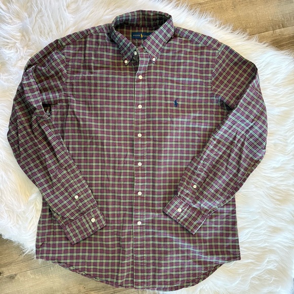 Ralph Lauren Blue Label Other - Ralph Lauren plaid button up shirt size Large
